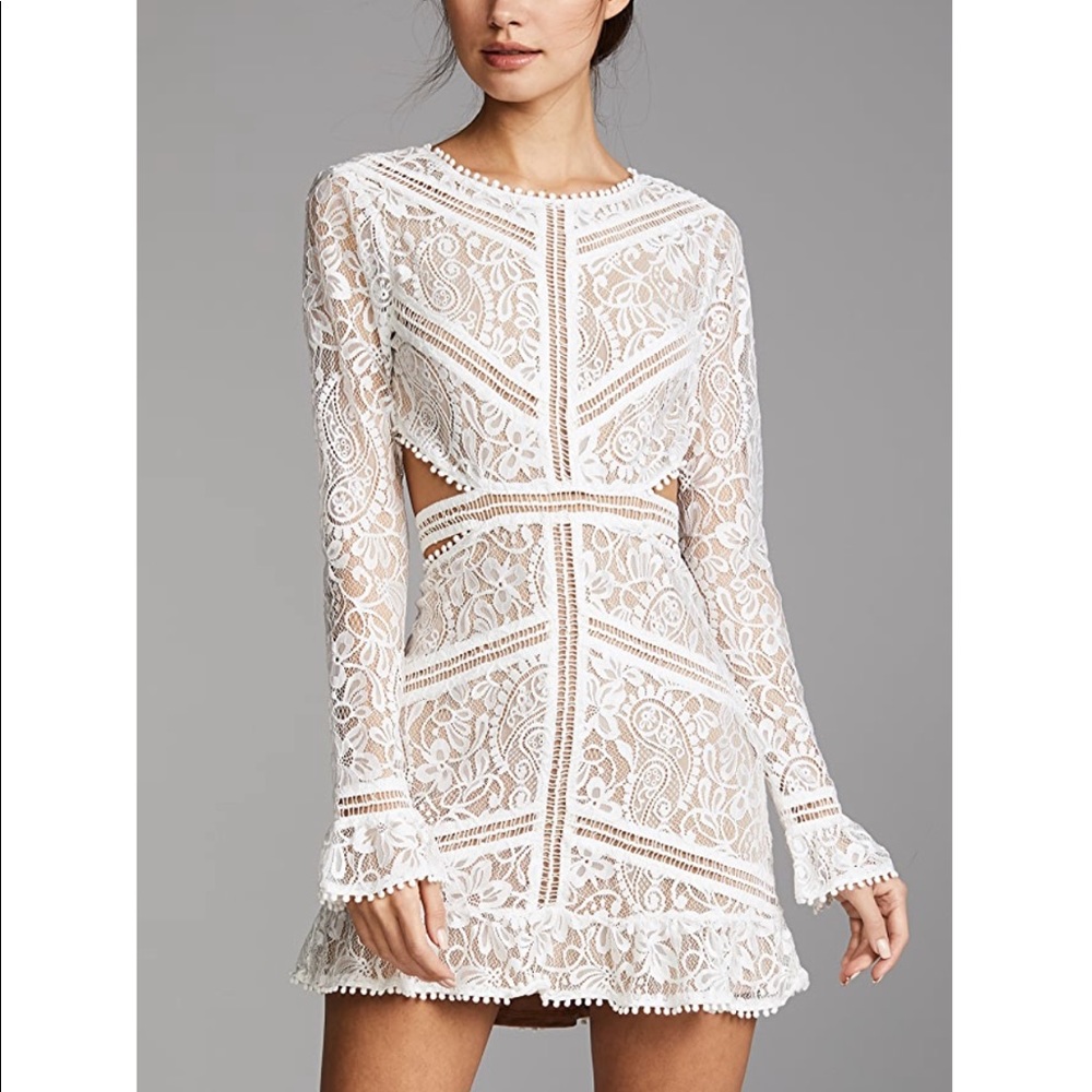 For Love and Lemons Emerie Cutout Dress